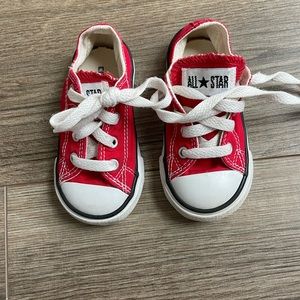 Converse Red Toddler Sneakers